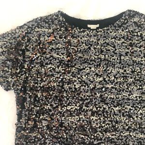 H&M Sequin Top